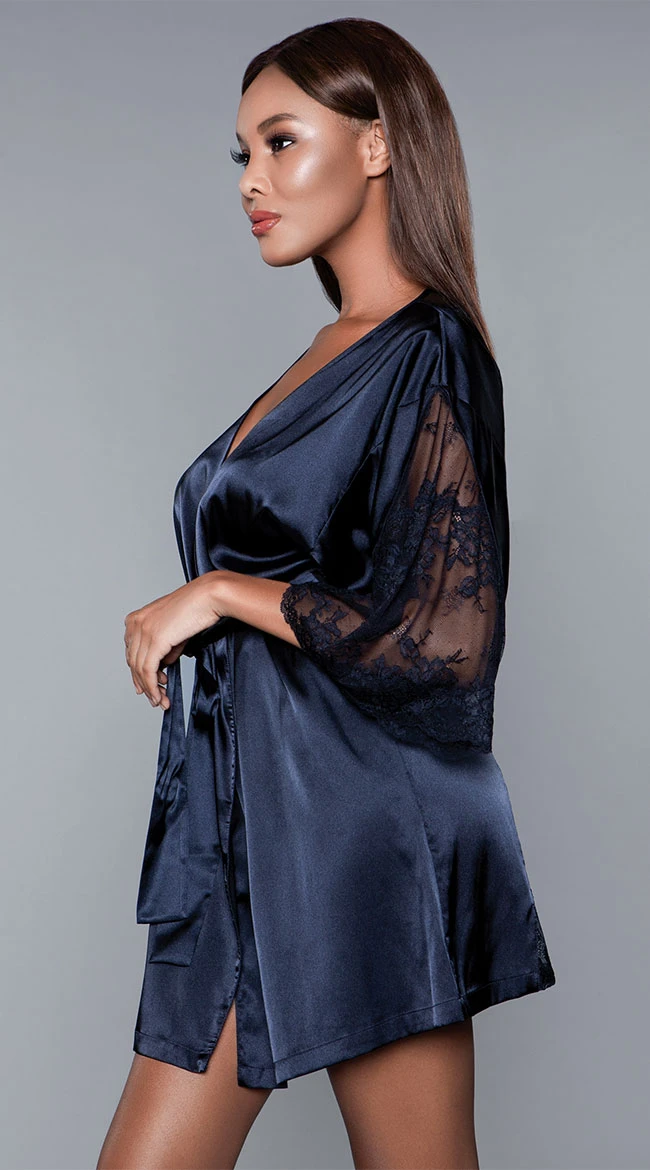 Be Wicked Grace Kimono Robe 3 Be Wicked Grace Kimono Robe - Image 3