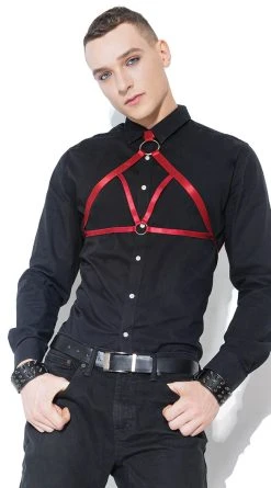 Coquette Push And Pull Harness Set -LEG AVENUE Shop CO 20201 Editorial 2020AUG23854