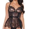 Coquette Peak Romance Bustier Set