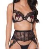 Coquette Lust And Love Bra Set