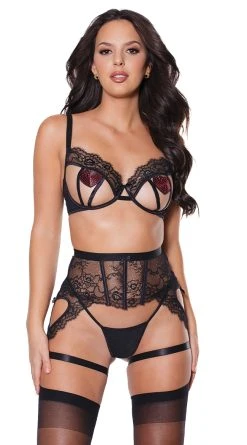 Coquette Lust And Love Bra Set