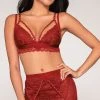 Dreamgirl Garnet Stunner Bralette Set
