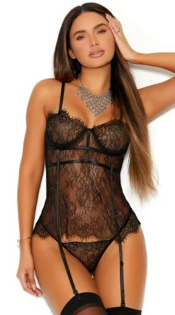 Elegant Moments Longing For More Bustier Set