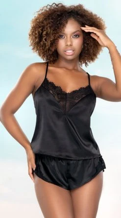 MAPALÉ Bedtime Hottie Satin Pajama Set