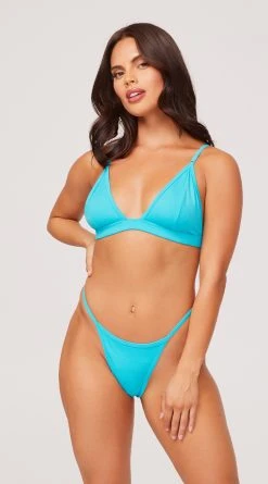 Yandy Wet Look Cage Bra Set -LEG AVENUE Shop EY 4379 TURQUOISE 1138 Yandy PS06302022