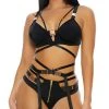 Forplay Buckle Up Bra Set