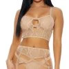 Forplay Made To See Mesh Bra Set