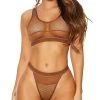 Forplay Fiercely Fishnet Bra Set