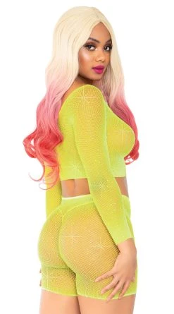 LEG AVENUE Rhinestone Ready Biker Short Set -LEG AVENUE Shop LA 81608 02 033 2020FEB18808