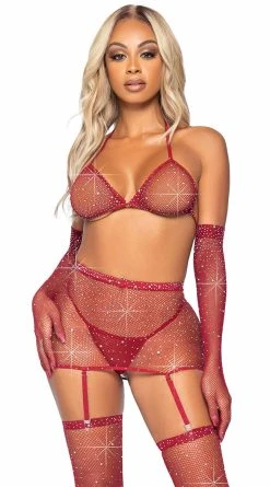 LEG AVENUE Sparkle And Fine Bra Set -LEG AVENUE Shop LA 81617 001 036 2021DEC45048