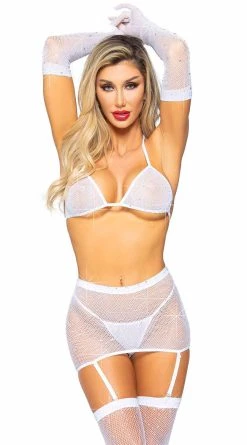 LEG AVENUE Sparkle And Fine Bra Set -LEG AVENUE Shop LA 81617 003 002 2021DEC45048