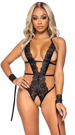 LEG AVENUE Shot Caller Teddy Set