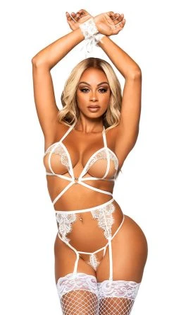 LEG AVENUE Sensual Escapade Bra Set -LEG AVENUE Shop LA 81653 03 002 2022APR47820