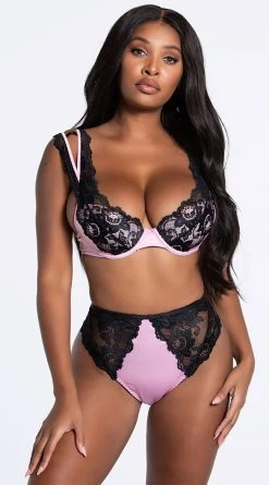 Oh La La Cheri Tone Down High Waisted Bra Set