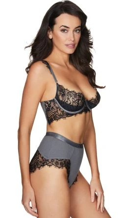 Oh La La Cheri Maria Eyelash Lace Bra Set -LEG AVENUE Shop OL 40 11459 CRKBK ALT HR 2021APR31866