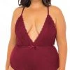 Oh La La Cheri Plus Size Breakfast In Bed Romper