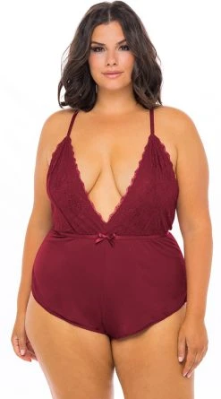 Oh La La Cheri Plus Size Breakfast In Bed Romper
