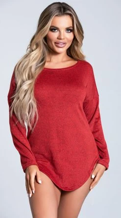 Roma Grey Area Cozy Pajama Shirt 13 Roma Grey Area Cozy Pajama Shirt -LEG AVENUE Shop RM LI377 10 YANDY PS02032021