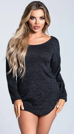 Roma Grey Area Cozy Pajama Shirt