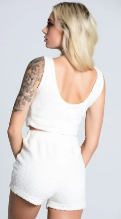 Roma Barely Awake Fuzzy Lounge Set -LEG AVENUE Shop RM LI412 6 PS12102020