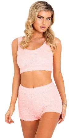 Roma Barely Awake Fuzzy Lounge Set