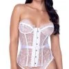 Roma Fantasy Lace Bustier Set