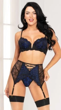 Seven 'til Midnight Nora Exquisite Lace Bra Set