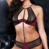 Xgen Products Lace Harness Bra Set
