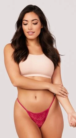 Yandy Deep Affection Lace-Up Panty 17 Yandy Deep Affection Lace-Up Panty -LEG AVENUE Shop YO 22 11576 LACE LACE UP PANTY RED 3641